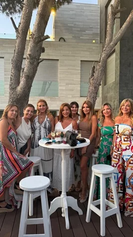 Sunset Gathering at Karam Residence in Amchit
